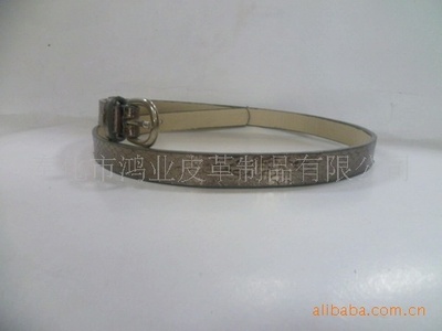 供应新款女士真蛇皮皮带HYS-30017图片,供应新款女士真蛇皮皮带HYS-30017图片大全,奉化市鸿业皮革制品-